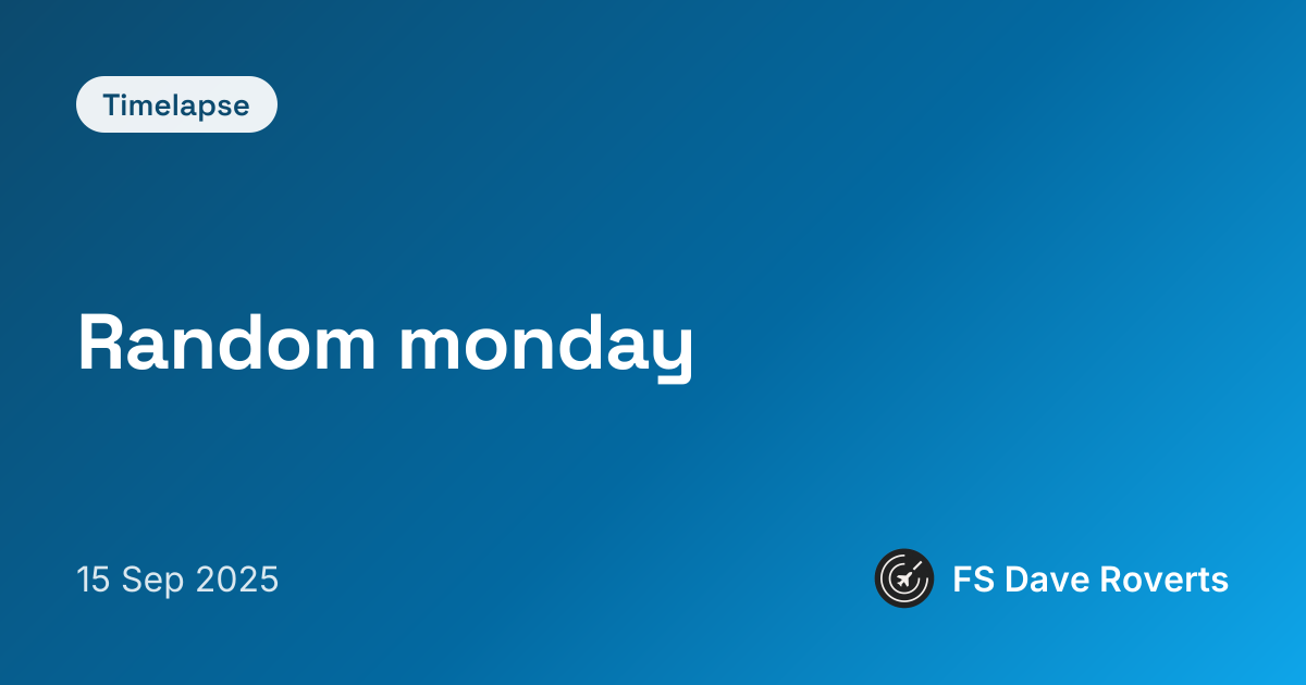 Random monday